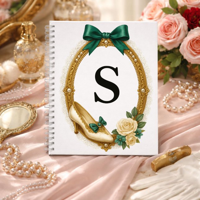 Cuaderno Initial S Stylish Elegant Regency (Subido por el creador)