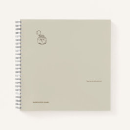 Cuaderno Ink pot- Forgotten Archive- Minimalist