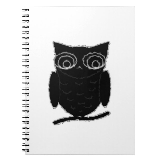 Cuaderno Inkblot Owl (Frente)