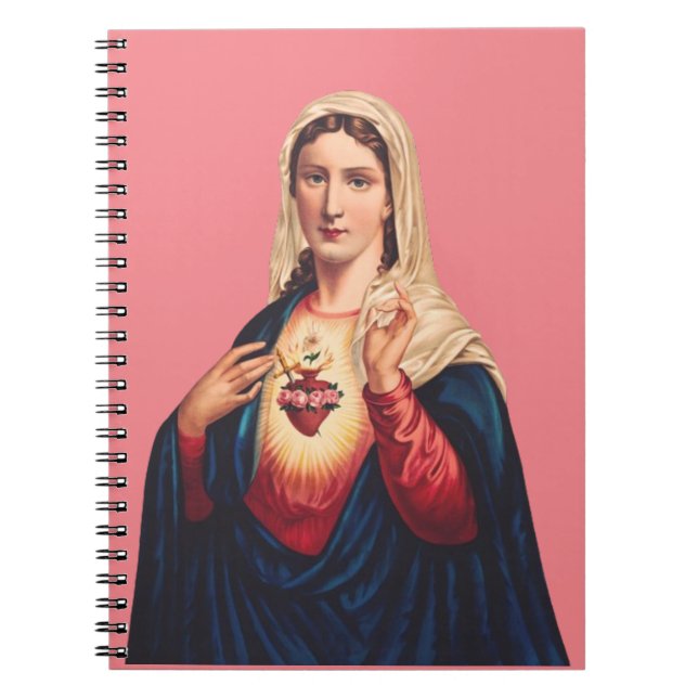 Cuaderno Inmaculado Corazón de la Virgen María (Frente)