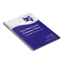 Cuaderno Inmobiliaria. Estructura. Plata azul