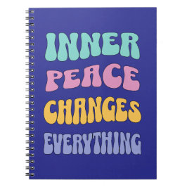 Cuaderno Inner Peace Changes Everything