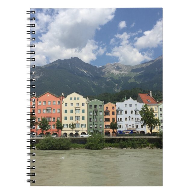 Cuaderno Innsbruck Ciudad austriaca del Tirol (Frente)