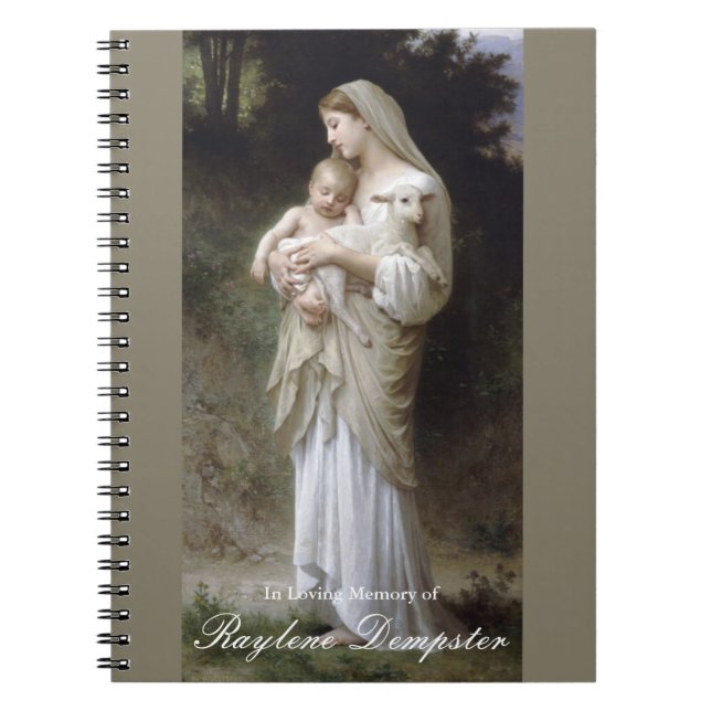 Cuaderno Inocencia fúnebre del libro de visitas el | Maria (Frente)