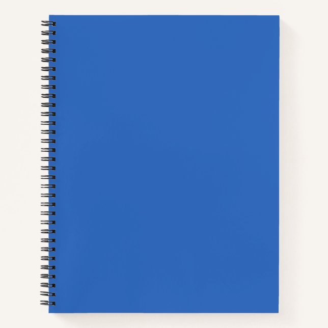 Cuaderno Insanely Blue (The Bluest Blue) Hardcover (Anverso)