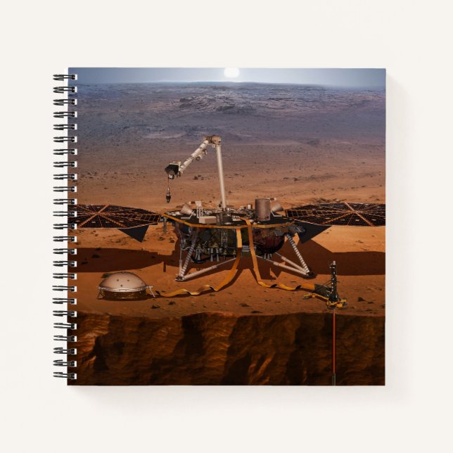 Cuaderno Insight Lander (Anverso)