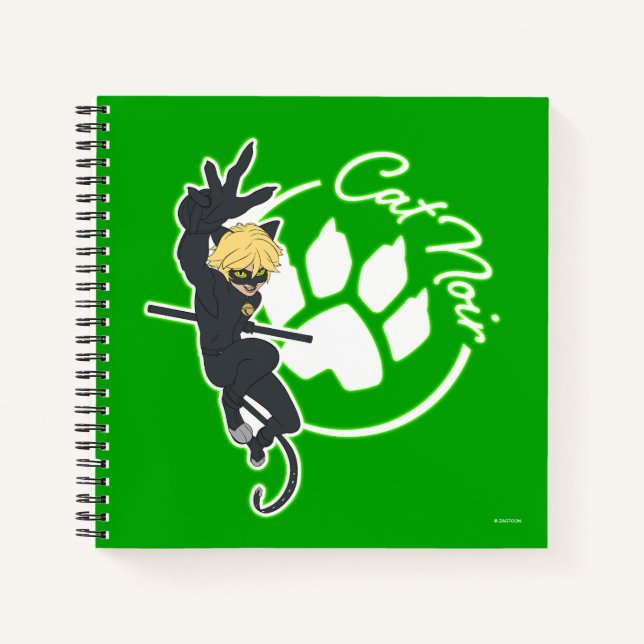 Cuaderno Insignia Cat Noir (Anverso)