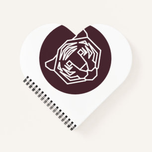Cuaderno Insignia de la cara del tigre