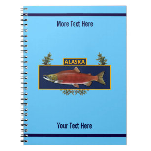 Cuaderno Insignia de pescador de combate Alaska