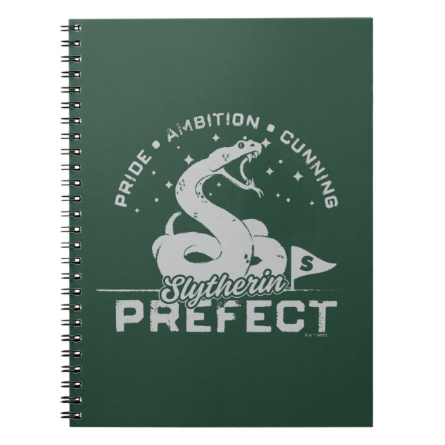 Cuaderno Insígnia de Prefecto de SLYTHERIN™ (Frente)