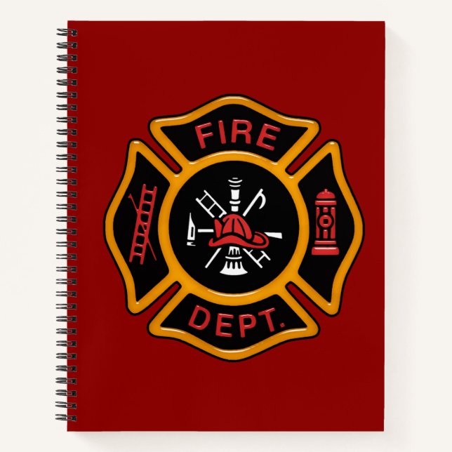 Cuaderno Insignia del bombero (Anverso)
