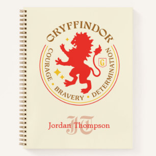 Cuaderno Insignia del orgullo de la casa del león rojo GRYF
