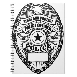 Cuaderno Insignia policial - Genérica
