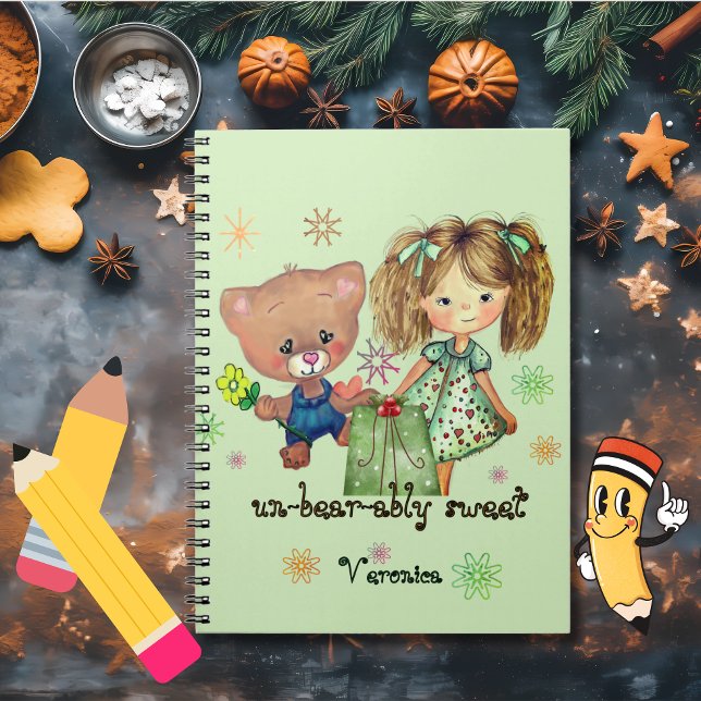 Cuaderno Insoportablemente dulce Teddy Bear (Unbearably Sweet Teddy Bear Notebook)