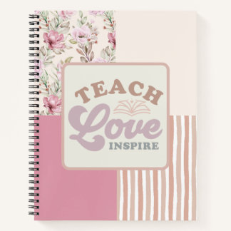 Cuaderno Inspira amor de enseñanza