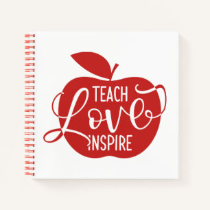 Cuaderno Inspira amor de enseñanza