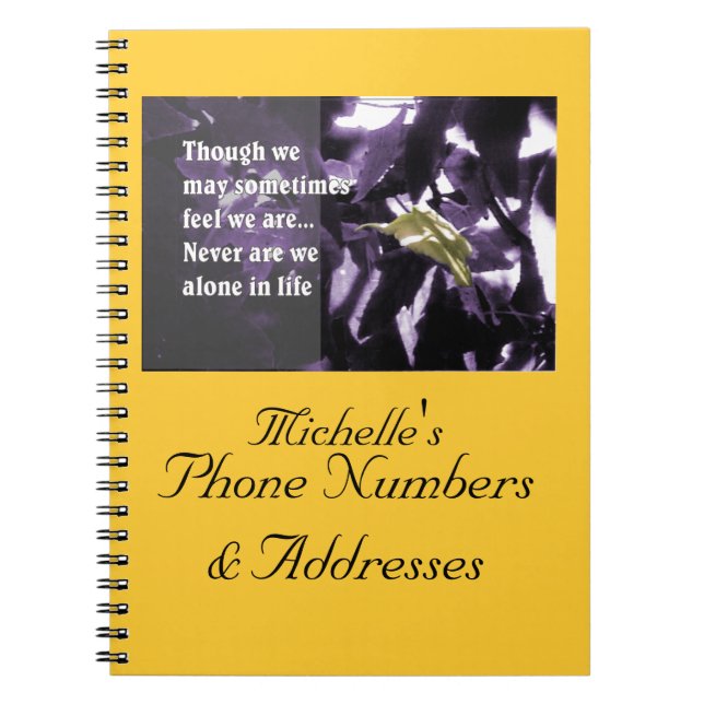 Cuaderno Inspiración a través de la naturaleza (Frente)