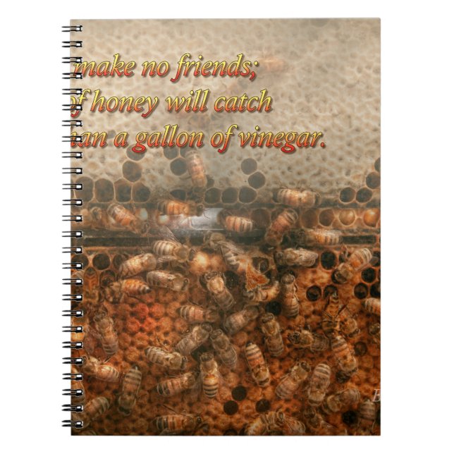 Cuaderno Inspiración - Apiario - Abejas - Dulce éxito (Frente)
