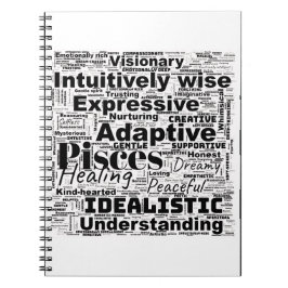 Cuaderno Inspiración de zodiac de Word Pisces