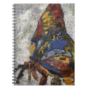 Cuaderno Inspiración del Monet de la Mariposa Frida Kahlo