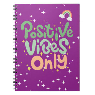Cuaderno Inspiración diaria "sólo con vibraciones positivas