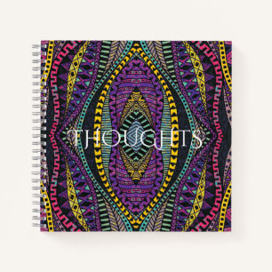 Cuaderno Inspiración étnica multicolor