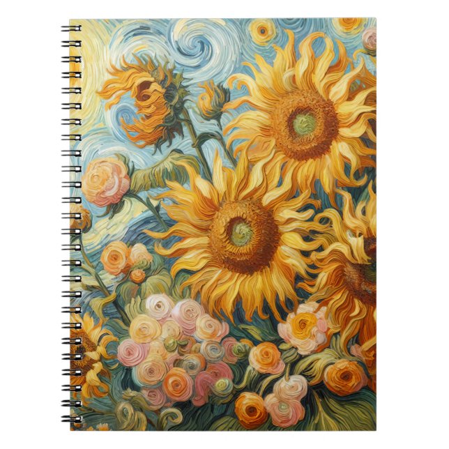 Cuaderno Inspiraciones de girasol (Frente)
