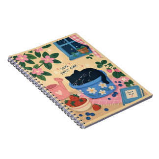Cuaderno inspirado en Cottage Core caprichoso
