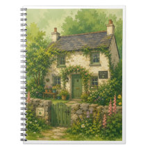 Cuaderno inspirado en Cottage Core Caprichoso