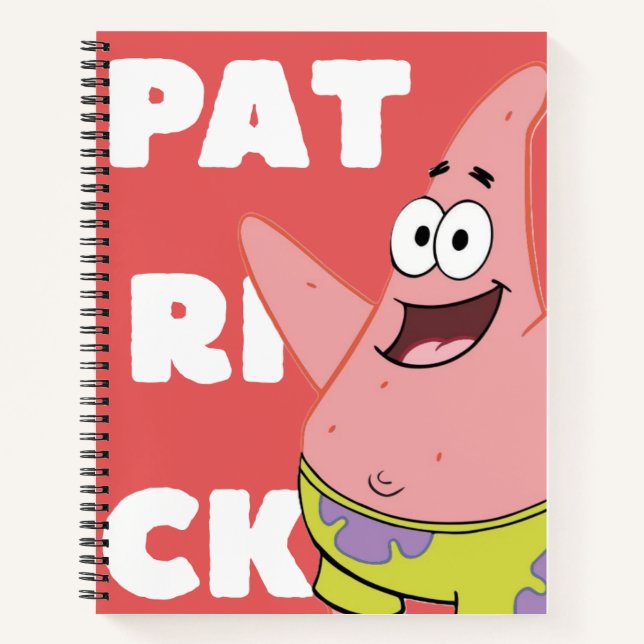 Cuaderno Inspirado en Patrick Star  (Anverso)