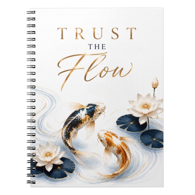 Cuaderno Inspirador Confía en el Flujo (Frente)