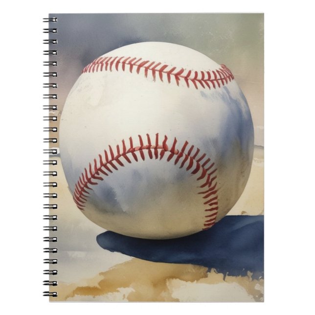 Cuaderno Inspirador de béisbol (Frente)