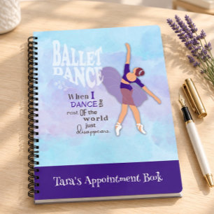 Cuaderno Inspirador de Danza de Ballet