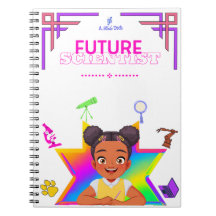 Cuaderno Inspirador de futuros científicos (chica)