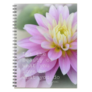 Cuaderno inspirador del diario de Rumi