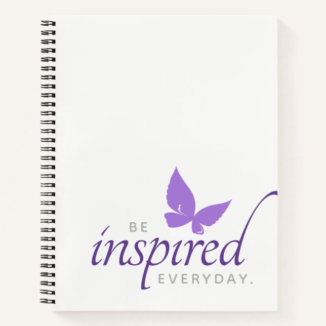 Cuaderno Inspirador inspirarse en la mariposa cotidiana (Anverso)