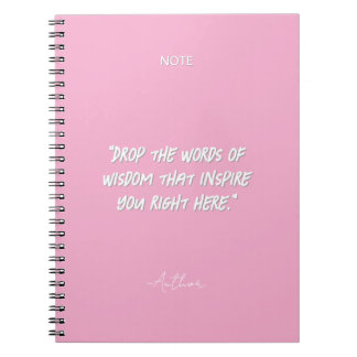 Cuaderno Inspirador Minimalista