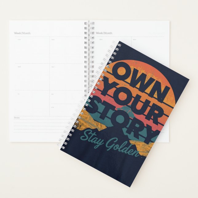 Cuaderno Inspirador Minimalista | Oficina Moderna  (Demostración)