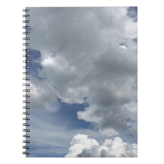 Cuaderno Inspirador paisaje de nubes (Frente)