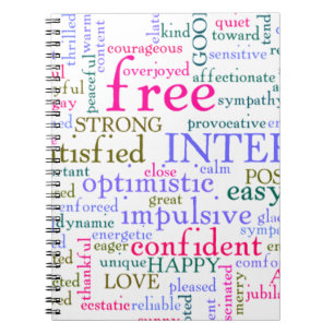 Cuaderno Inspiradoras palabras Motivadoras