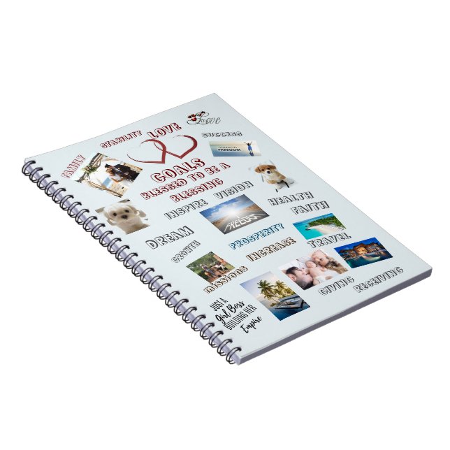 Cuaderno Inspirando las fotos de la colección Vision Board (Lado Derecho)