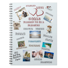 Cuaderno Inspirando las fotos de la colección Vision Board