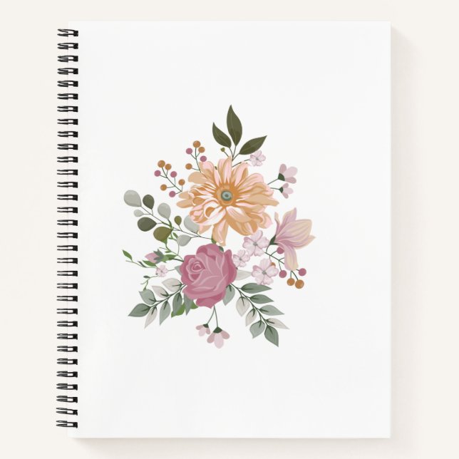 Cuaderno Inspirarse con nuestro portátil enlazado a espiral (Anverso)