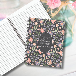 Cuaderno Inspirational Teacher Journal–Let Joy Bloom Design