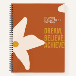Cuaderno Inspire Greatness Within - Un portátil motivador