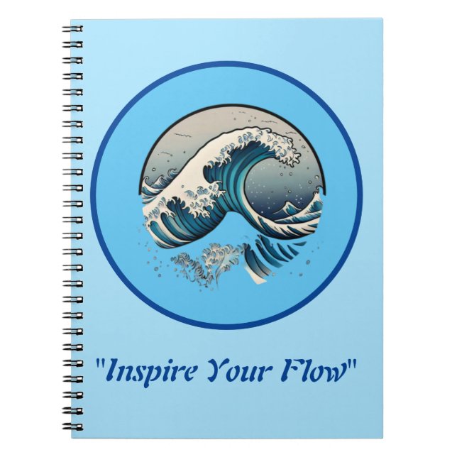 Cuaderno "Inspire Your Flow" (Frente)