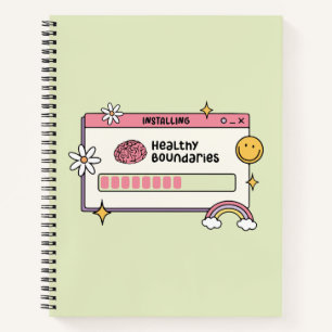 Cuaderno Instalar límites saludables Cita de autocuidado