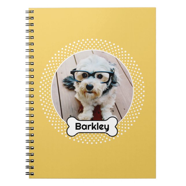 Cuaderno Instant Frame Custom Pet Photo (Frente)