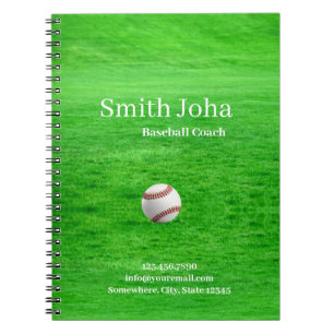Cuaderno Instructor de béisbol profesional