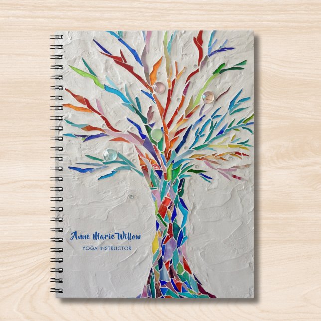 Cuaderno Instructor de yoga de nombre personalizado (Subido por el creador)